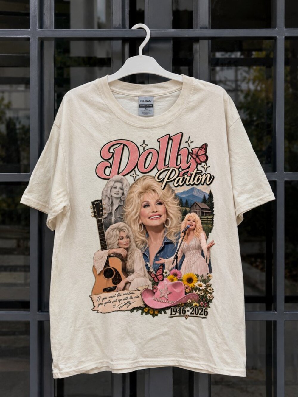 Dolly Parton Graphic T-Shirt, Vintage Style Country Music Tee